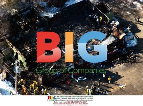 Aerials of 'The Station' Nightclub Fire Aftermath