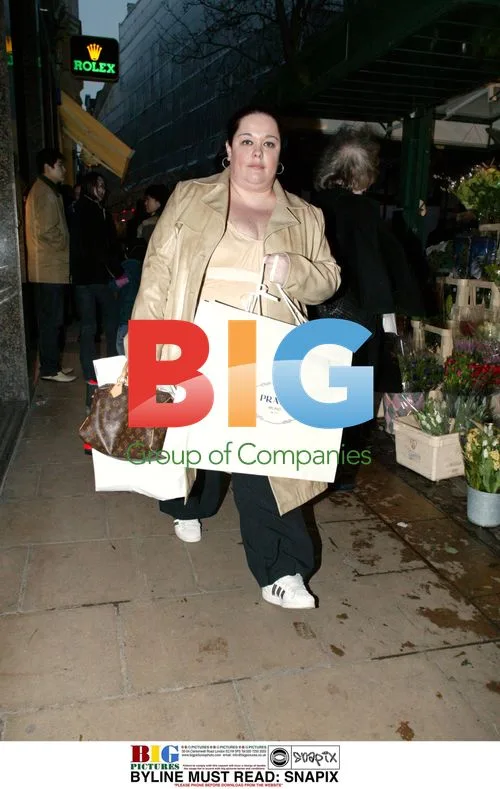 Lisa Riley at Prada in London