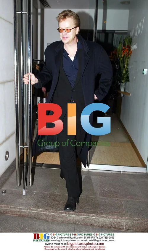 Tim Robbins at Nobu Restaurant in London