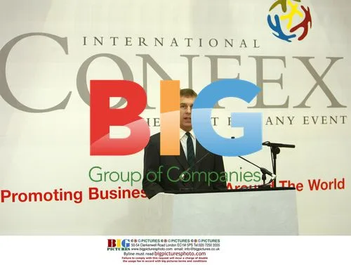 Prince Andrew at International Confex 2003