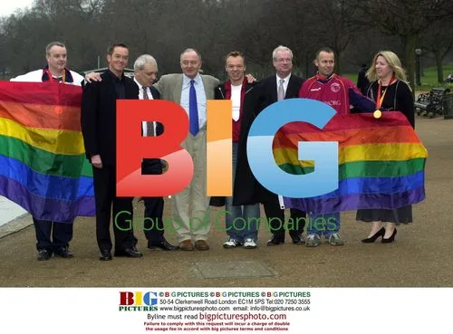 Ken Livingstone and Graham Norton at Mardi Gras Launch
