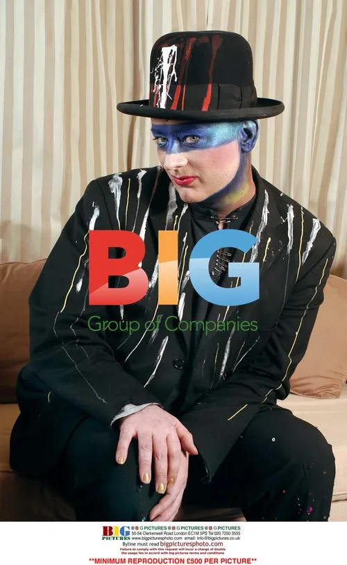 Boy George Poses for Photos in Italy