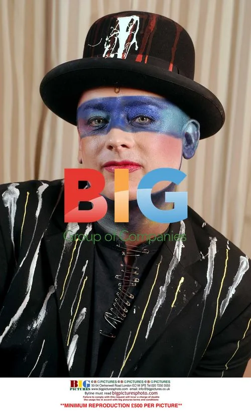 Boy George Poses in Italy
