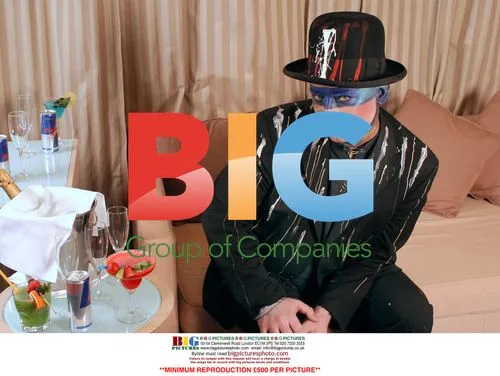 DJ Boy George poses in Italy