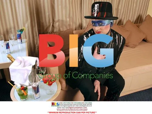 Boy George Poses for Photos in Italy