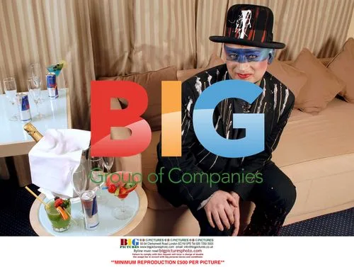 Boy George Poses for Photos in Italy