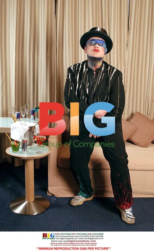 DJ Boy George Poses in Italy