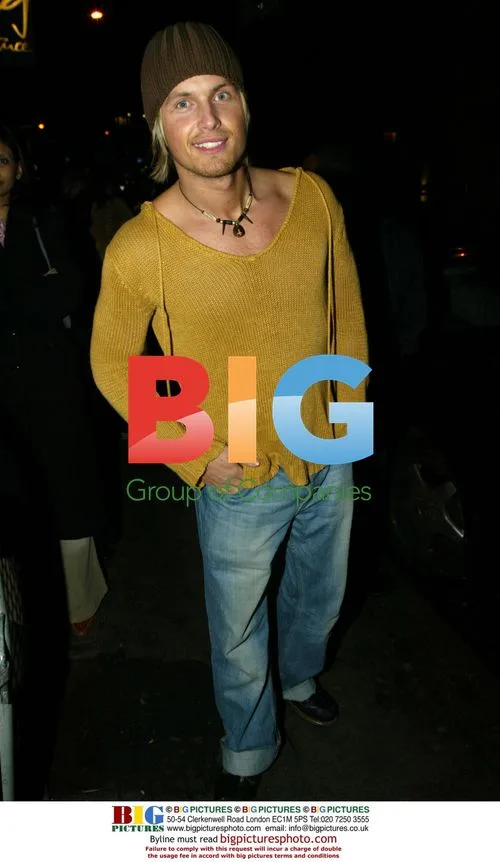 Danish Pop Star Thomas Barsoe Spotted in London