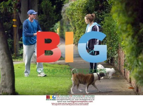 Jennifer Garner and Scott Foley with dogs