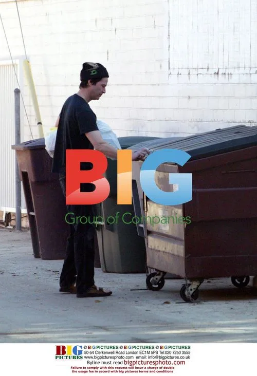 Keanu Reeves Takes Out Trash