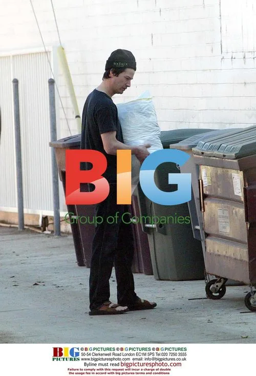 Keanu Reeves Takes Trash