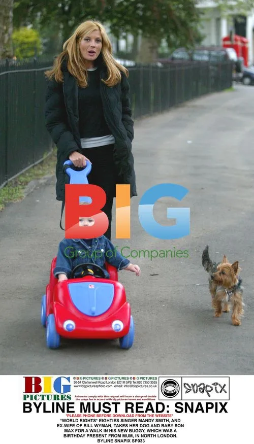 Mandy Smith Takes Baby For Walk