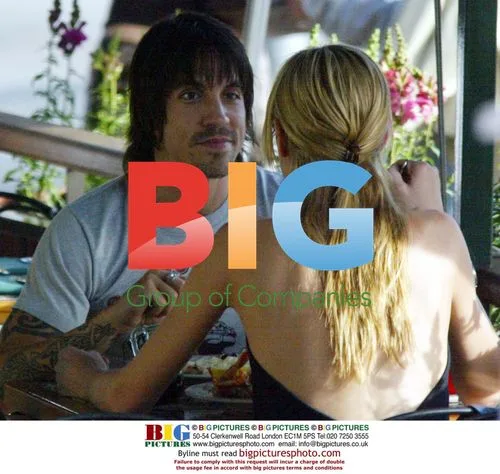Anthony Kiedis and Heidi Klum Lunch Date