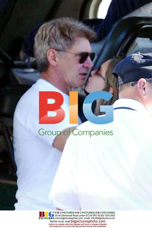 Harrison Ford and Calista Flockhart Fly Small Plane