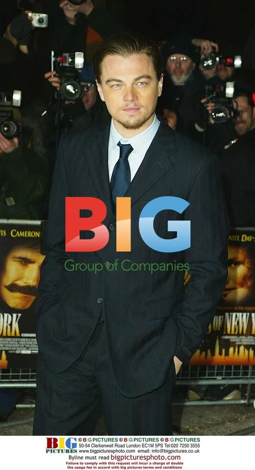 Leonardo Di Caprio at 'Gangs of New York' Premiere