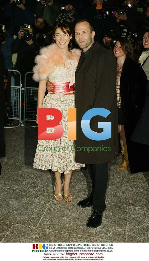 Kelly Brook and Jason Statham at 'Gangs of New York' Premiere