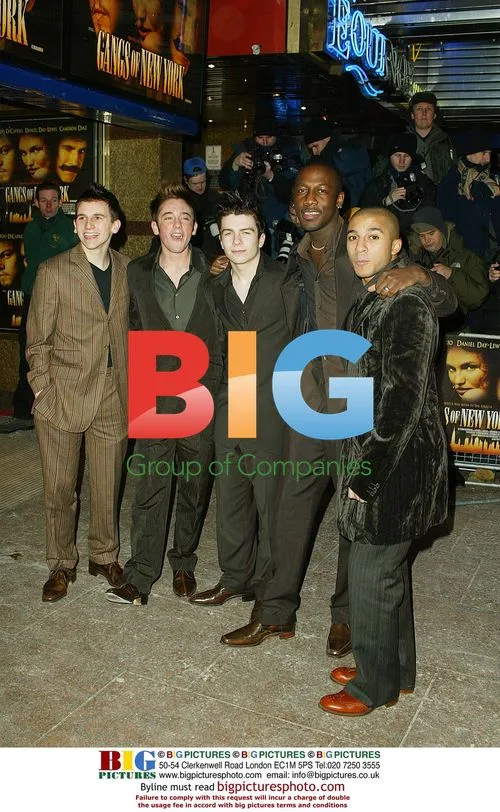 Boy Band 'One True Voice' at Gangs of New York Premiere