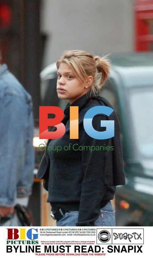 Jade Goody Shopping in London