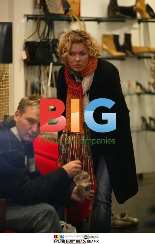 Nell McAndrew Goes Shopping in North London