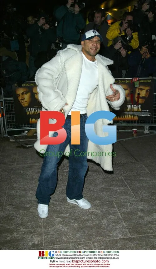 MC Goldie at 'Gangs of New York' Premiere