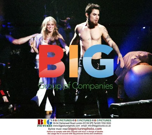 Dave Navarro and Carmen Electra at Jane's Addiction Concert