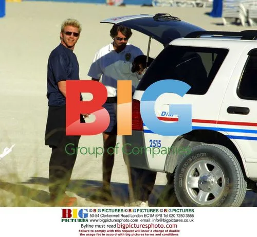 Boris Becker in Heated Beach Altercation