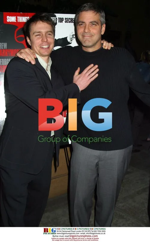 George Clooney and Sam Rockwell at \"Confessions of a Dangerous Mind\" Screening