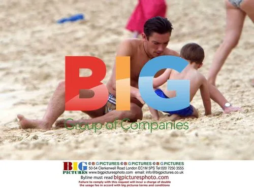 Frankie Dettori and Family on Barbados Beach