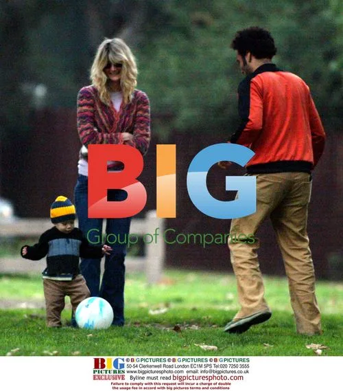 Laura Dern, Ben Harper, and son in Hollywood