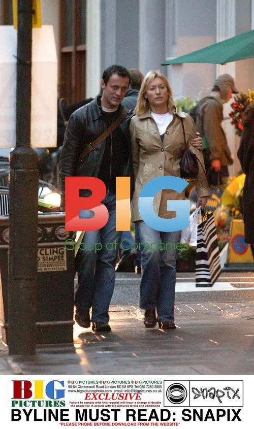 Victoria Smurfit and Boyfriend Shopping in London