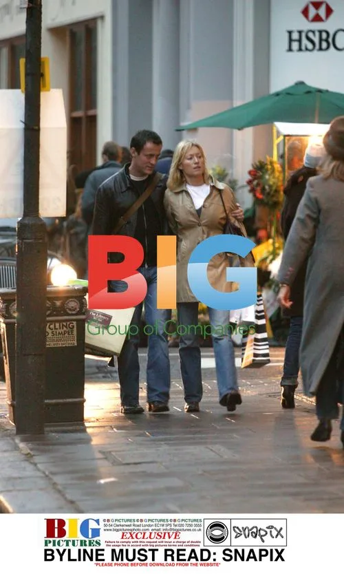 Victoria Smurfit and Boyfriend Shopping in London