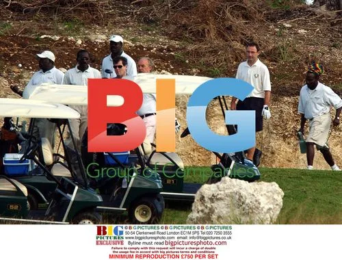 Celtic Manager Martin O'Neill Golfing in Barbados