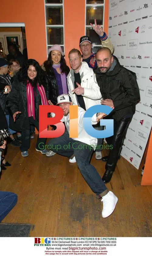 Photographers at 'Hip Hop Immortals' exhibition opening
