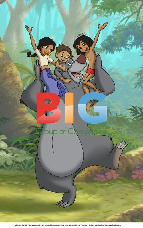THE JUNGLE BOOK 2 - Baloo, Mowgli and Shanti