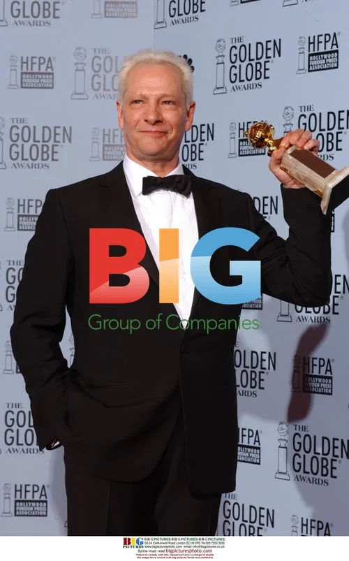 Chris Cooper Backstage at Golden Globes