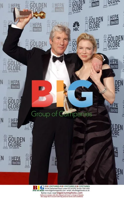 Richard Gere and Renee Zellweger at Golden Globes