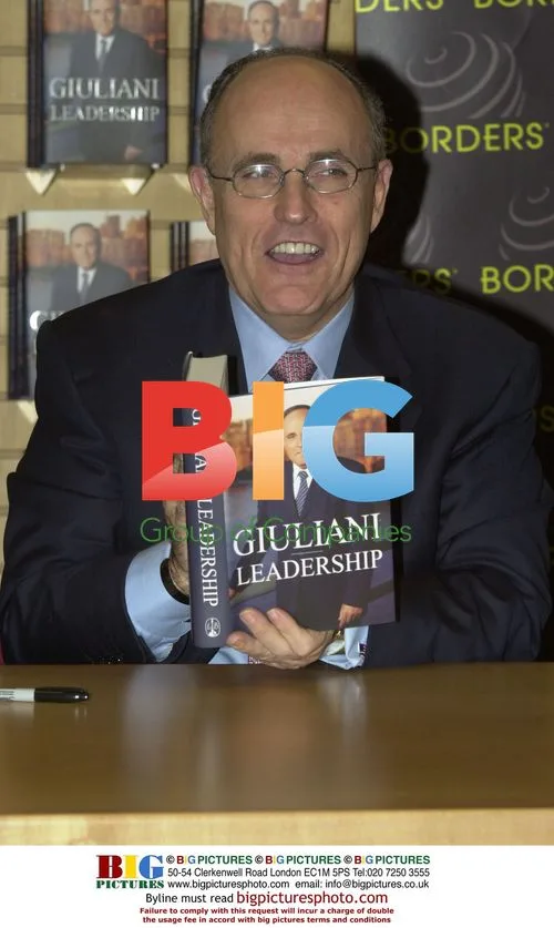 Rudy Giuliani Signing Book
