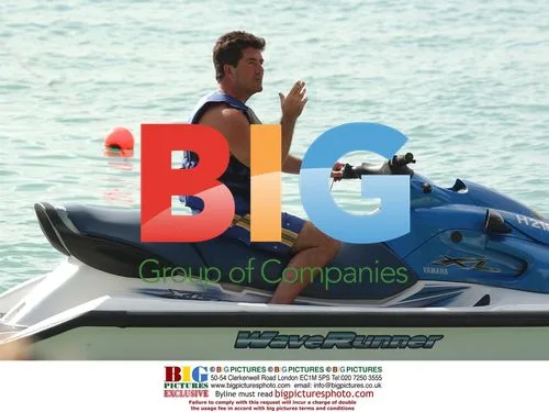 Ryan Seacrest and Simon Cowell Jet Ski Race