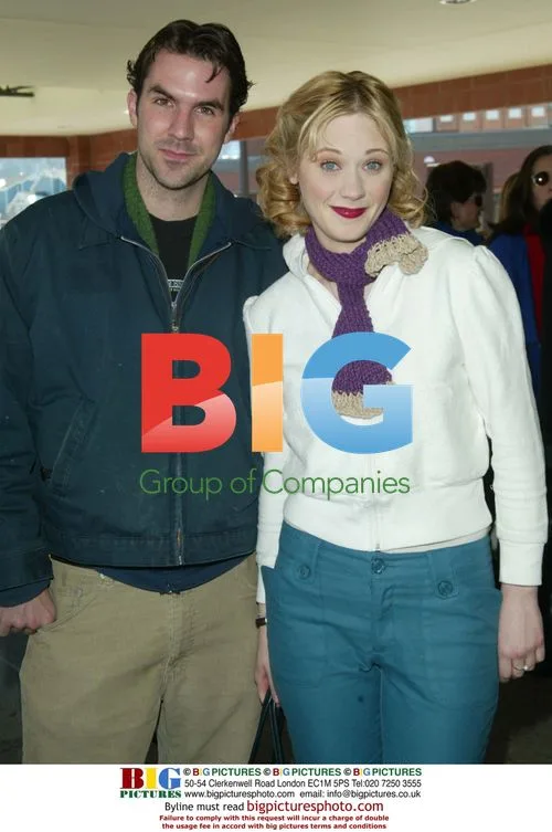 Paul Schneider and Zooey Deschanel at Sundance 2003