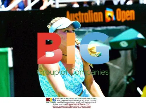 Anna Kournikova Prepares Backhand