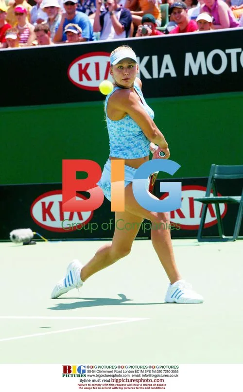 Anna Kournikova at Australian Open