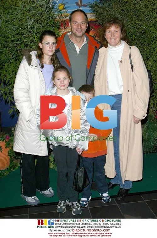 Steven Redgrave and Family at Charity Premiere