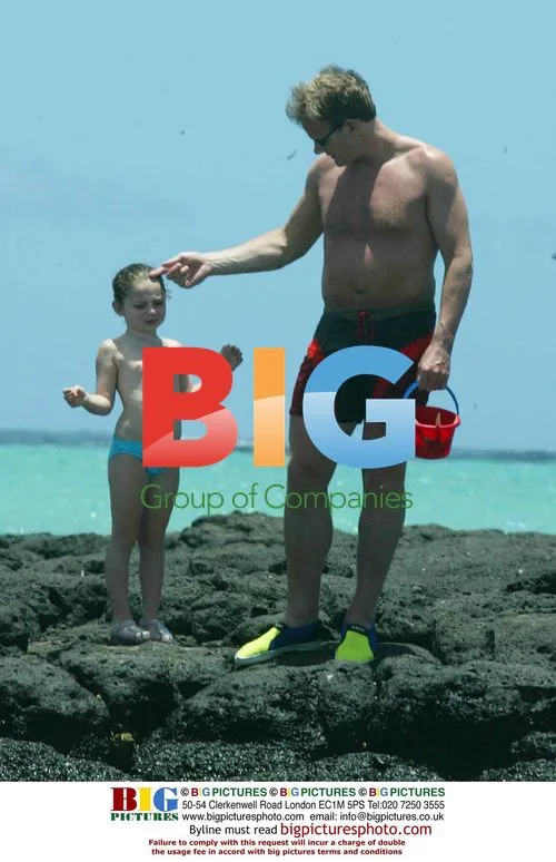 Gordon Ramsay and Family Vacation in Mauritius