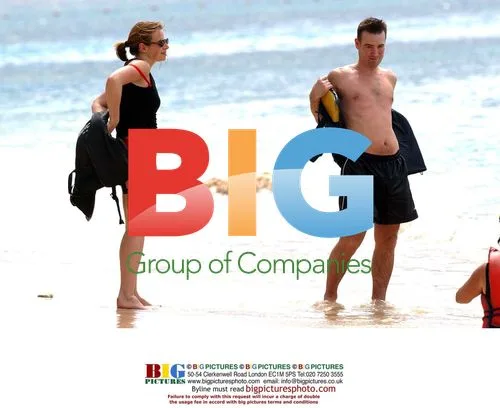 Ex-FA Chief Adam Crozier with Partner in Barbados