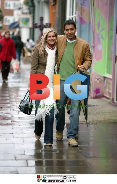 TV Presenter Katie Hill Shopping in North London