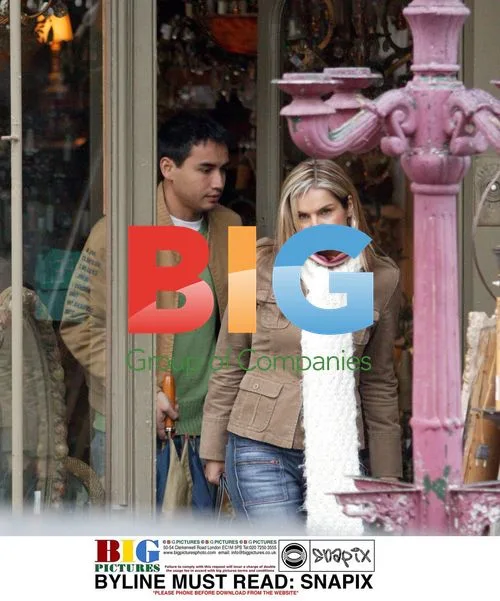 Katie Hill and Trey Farley Out Shopping in North London