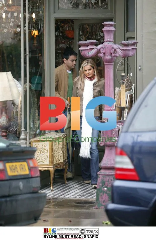 TV Presenter Katie Hill and Boyfriend Out Shopping