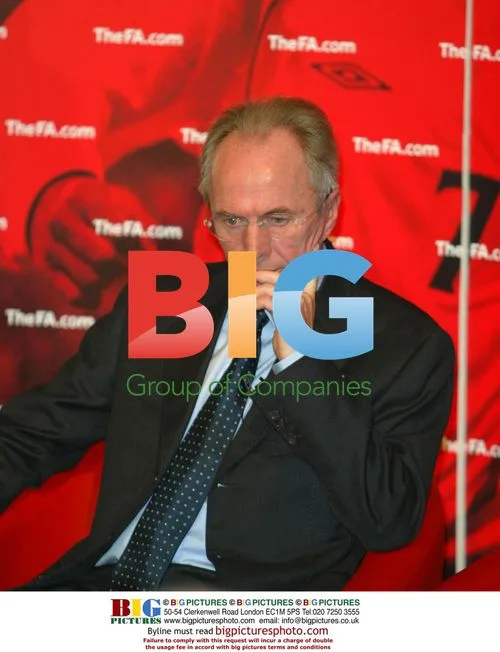 Sven Goran Eriksson at FA Ceremony