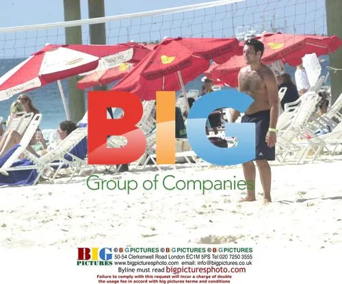 BLUE's Antony Costas Playing Volleyball in Barbados
