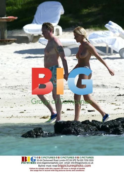 Vic Reeves and Nancy Sorrell on Honeymoon